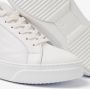 VIA VAI Juno Uni witte sneakers Wit Leer Lage sneakers Dames - Thumbnail 4