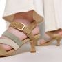 Via vai 60001 Lara Parker 02-308 Cognac Sandalen - Thumbnail 7