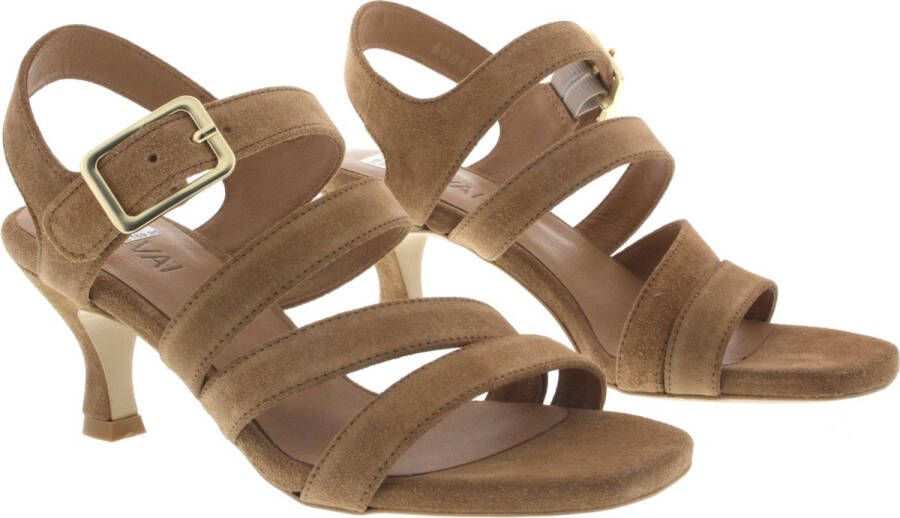 Via vai 60001 Lara Parker 02-308 Cognac Sandalen - Foto 13