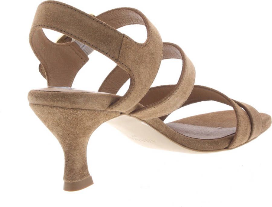 VIA VAI Lara Parker Sandalen Met Hak Cognac