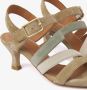 Via vai 60001 Lara Parker 01-525 Beige Sandalen - Thumbnail 4