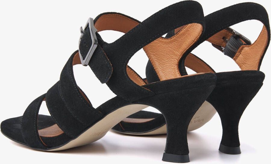 VIA VAI Lara Parker Sandalen Met Hak Zwart