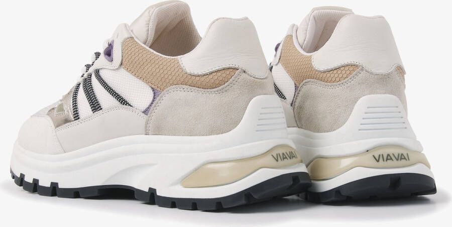 VIA VAI Liz Dae Sneakers Wit Beige