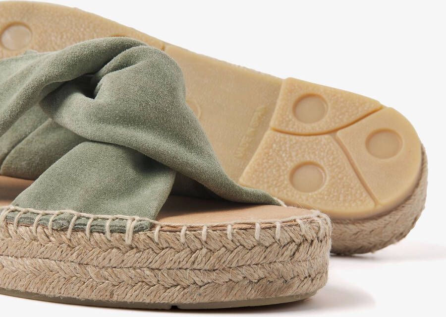 VIA VAI Mondi Luz Espadrilles Groen