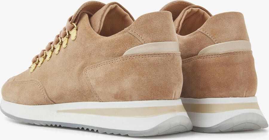 VIA VAI Nora Sade Sneakers Suede Warm beige