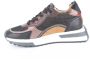 Via vai Posy Dash 58134 03-900 Zwart Bruin Lage sneakers - Thumbnail 12