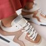 Via vai 58110 Posy Day 03-271 Beige Brown Lage sneakers - Thumbnail 4