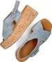 VIA VAI Sandalen Dames Sissel Raise Maat: 39 Materiaal: Suède Kleur: Blauw - Thumbnail 10