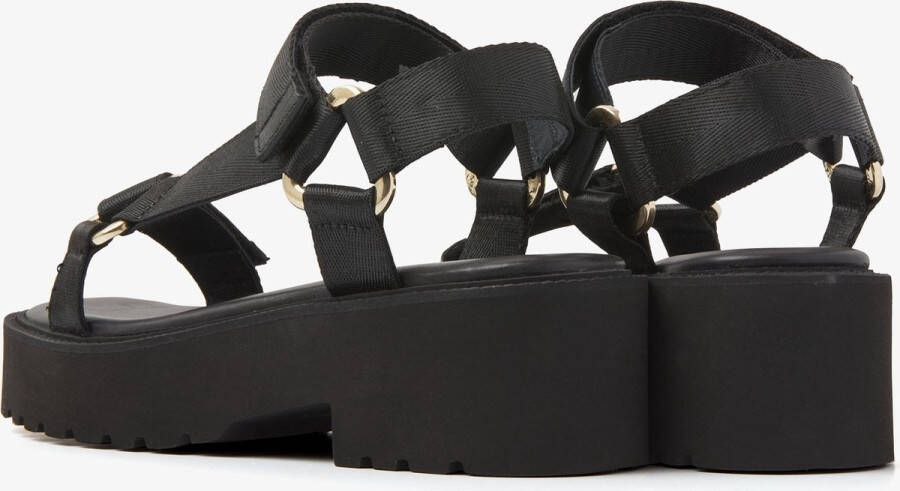 VIA VAI Teddy Bloom Sandalen Met Hak Zwart