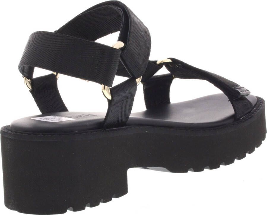 VIA VAI Teddy Bloom Sandalen Met Hak Zwart