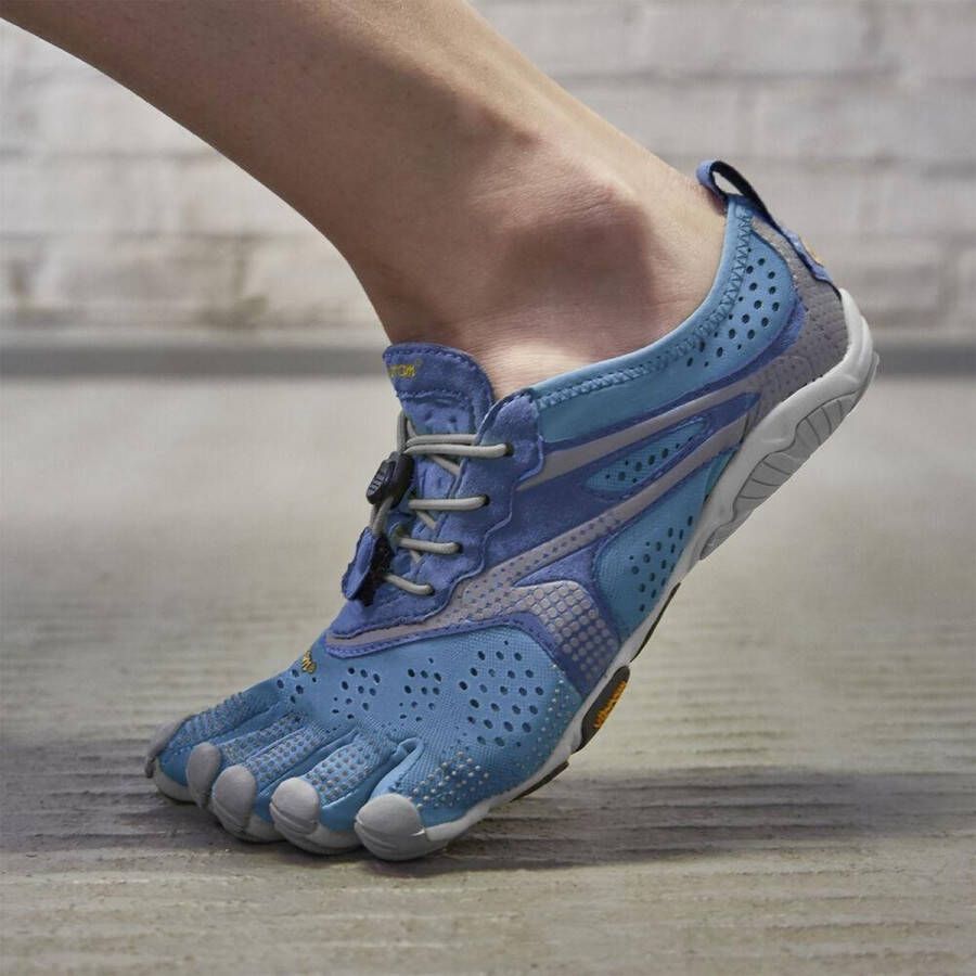 Vibram Five Fingers Vibram Fivefingers V Run Hardloopschoenen Blauw Vrouw - Foto 6