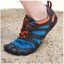 Vibram Five Fingers V-Trail 2.0 Trailrunningschoenen Heren Blue Orange old - Thumbnail 2