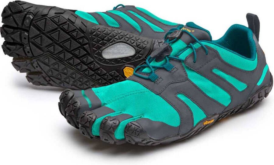 Vibram Fivefingers V-Trail 2.0 Trailrunningschoenen Dames Blue Green - Foto 9