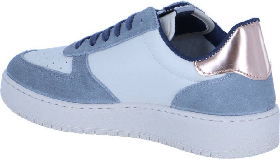 Victoria Metallic Splitleren Sneakers voor Vrouwen Blauw Dames - Foto 5