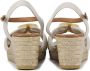 VIGUERA Espadrilles Dames 2043 Maat: 39 Materiaal: Leer Kleur: Gebroken wit - Thumbnail 5