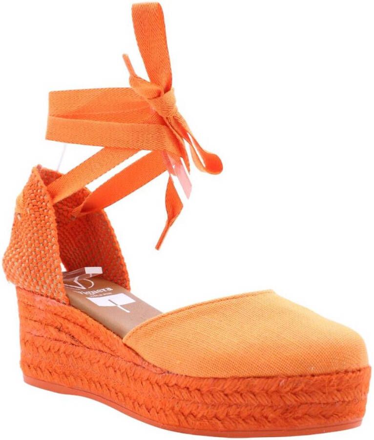 VIGUERA Peep Toe Peep Heel Orange