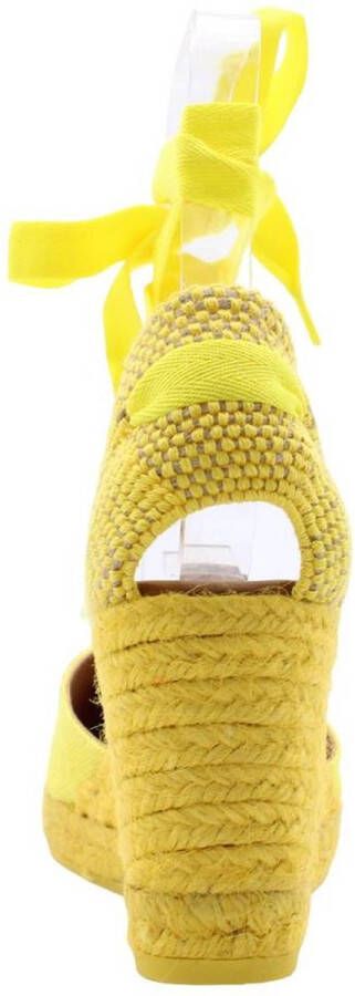 VIGUERA Peep Toe Peep Heel Yellow