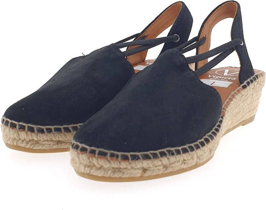 VIGUERA Vitelo Black 1825 Dames Espadrilles Zwart