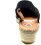 VIGUERA Vitelo Black 1825 Dames Espadrilles Zwart - Thumbnail 6