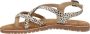 VINGINO Coco leren sandalen met dierenprint wit zwart Meisjes Leer Dierenprint 30 - Thumbnail 13