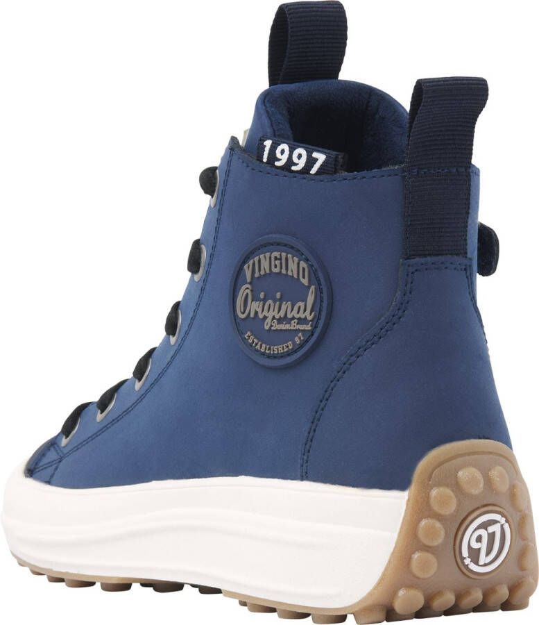 Vingino Dave mid Veterboot Jongens Dark blue