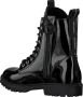 Vingino Eva High Veterboots Laarzen Met Veters Zwart - Thumbnail 10