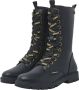 VINGINO Eva X Hi veterboots zwart Imitatieleer Effen 28 - Thumbnail 6