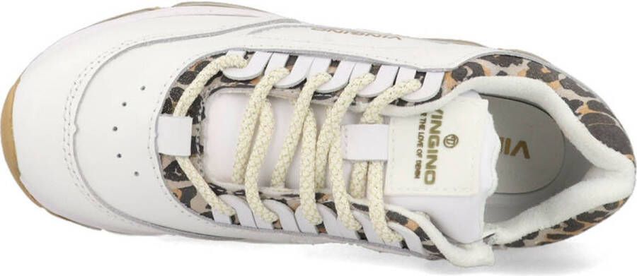 Vingino Fenna Ii Lage sneakers Leren Sneaker Meisjes Wit