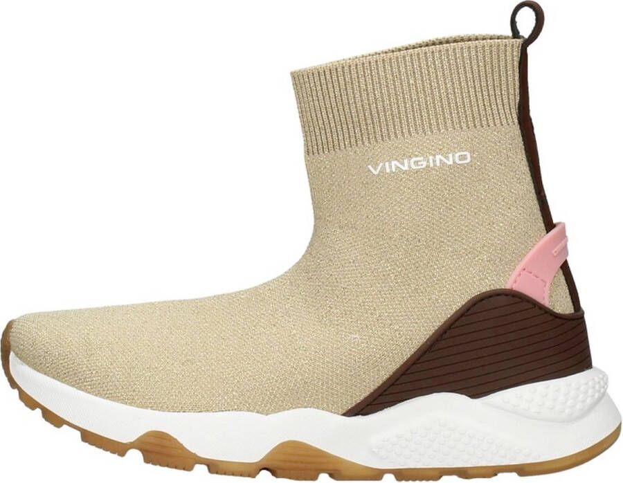 Vingino Gina Hoge sneakers Meisjes Beige