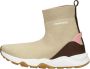 Bruin Tinten Gina Hoge sneakers Meisjes Beige - Thumbnail 3