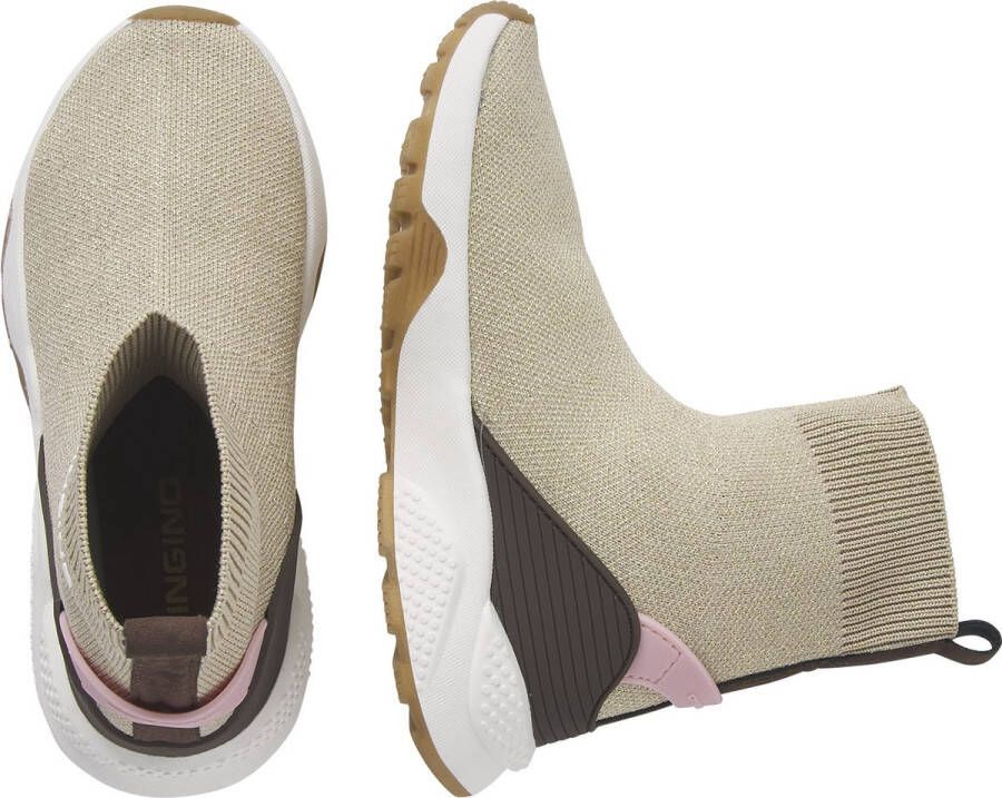 Vingino Gina Hoge sneakers Meisjes Beige