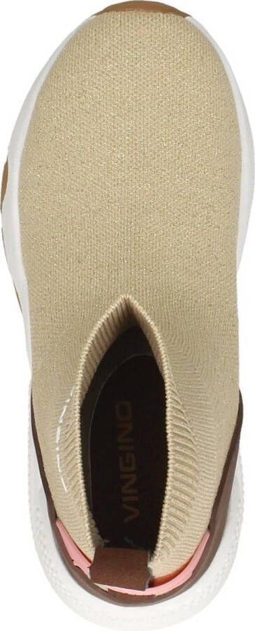 Vingino Gina Hoge sneakers Meisjes Beige