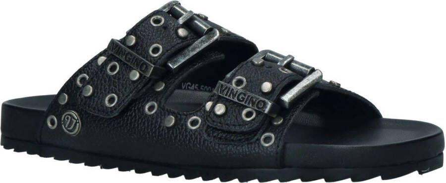 Vingino Lizza Slippers Meisjes Kids Zwart