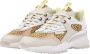 Vingino dy II leren sneakers met dierenprint beige multi - Thumbnail 12