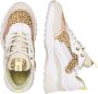 Vingino dy II leren sneakers met dierenprint beige multi - Thumbnail 13