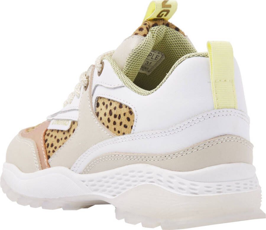 Vingino Mandy Ii Lage sneakers Leren Sneaker Meisjes Wit