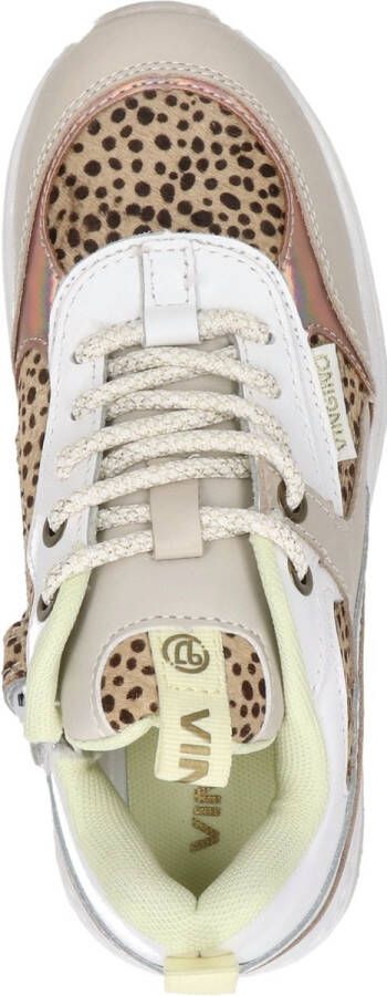 Vingino Mandy Ii Lage sneakers Leren Sneaker Meisjes Wit