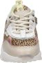 Vingino dy II leren sneakers met dierenprint beige multi - Thumbnail 9