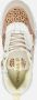 Vingino Mandy II leren sneakers met dierenprint beige multi - Thumbnail 14