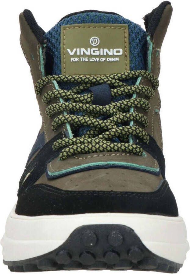 Vingino Max Mid Hoge sneakers Jongens Blauw