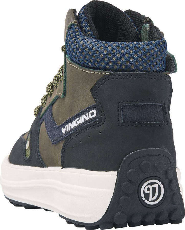 Vingino Max Mid Hoge sneakers Jongens Blauw