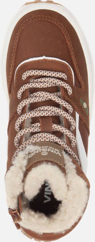 Vingino Max Mid sneakers cognac Leer Heren