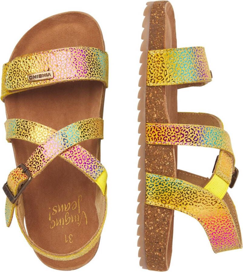 Vingino Melia Meisjes Sandalen Super Yellow