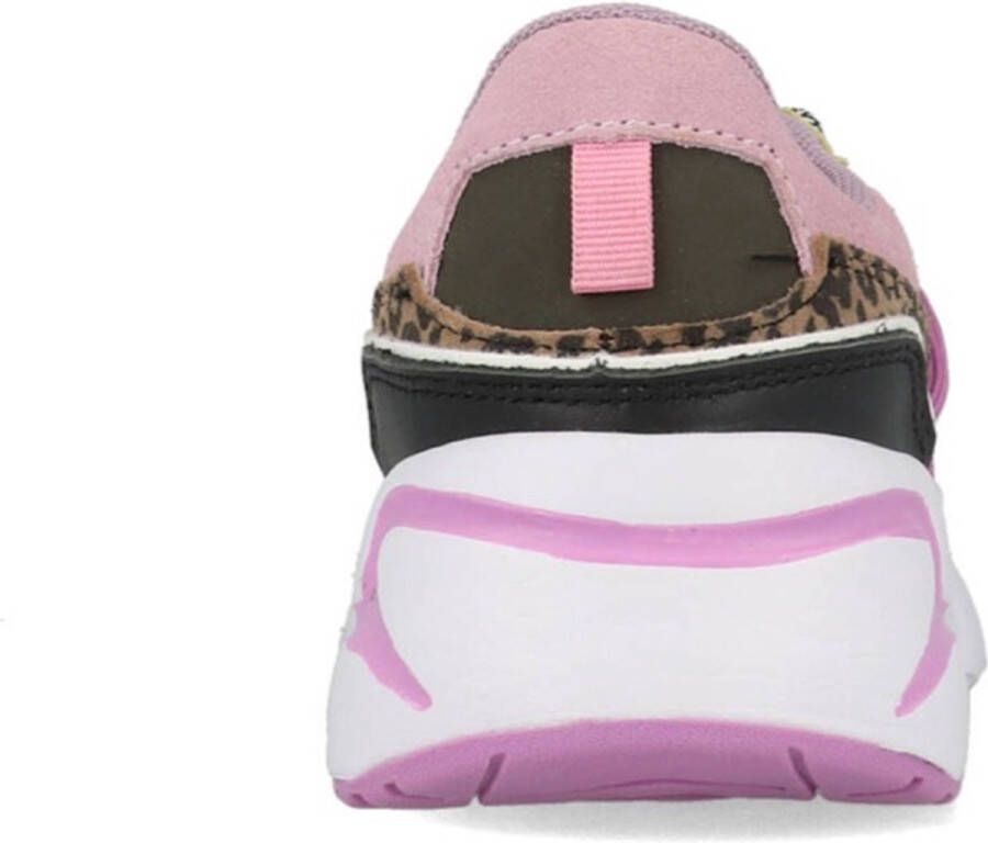 Vingino Odilia Lage sneakers Leren Sneaker Meisjes Roze