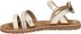 VINGINO Olivia leren sandalen goud metallic Leer Dierenprint 28 - Thumbnail 8