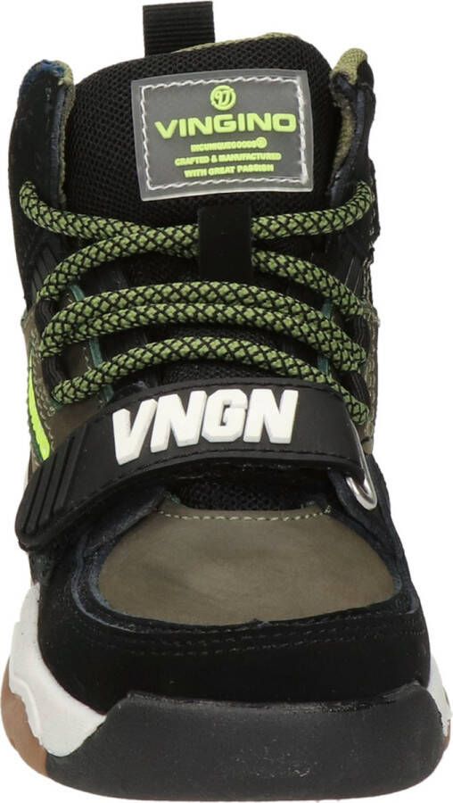 Vingino Raoul Mid Hoge sneakers Jongens Kids Groen - Foto 9