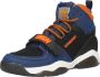 Vingino Raoul Mid leren sneakers donkerblauw - Thumbnail 5