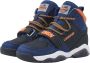 Vingino Raoul Mid leren sneakers donkerblauw - Thumbnail 12