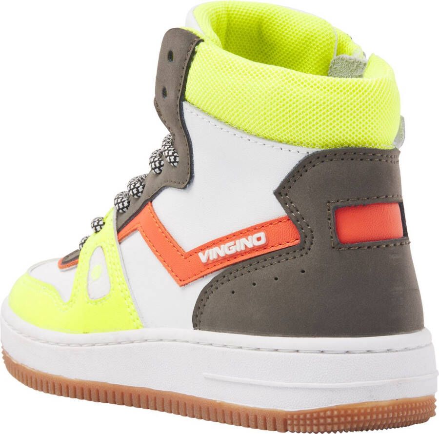 Vingino Rens mid Sneaker Jongens Multicolor white