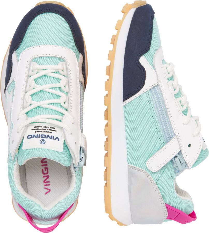 Vingino Rosetta Sneaker Meisjes Multicolor blue - Foto 4